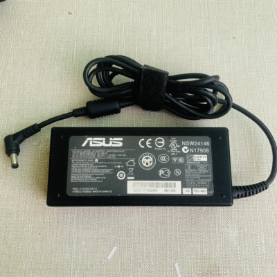 库存原装华硕19V4.74A笔记本电脑电源适配器90W充电器55*25MM送线