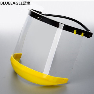 Blue 防冲击飞溅面罩PC透明面屏 Eagle台湾蓝鹰防护面屏FC83面屏