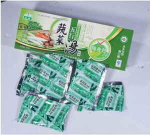 徐州健源主角五行蔬菜汤粉剂速溶礼盒装素食正品包邮假一赔十包装