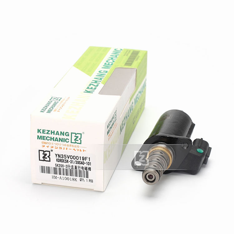 神钢行走直行直径电磁阀 sk200-3/350先导液压泵电磁阀 挖掘机