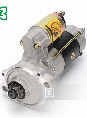 挖掘机住友SH260 60 250-3 280 240-3五十铃4JG1发动机启起动马达