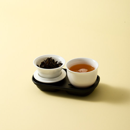 一人饮工位茶具小套装一壶一杯单人泡茶蓄水茶盘极简迷你功夫茶具