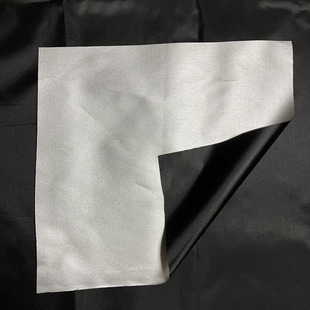 【定制】单面银遮光布料实验室厂房窗帘定制摄影舞台背景黑色幕布