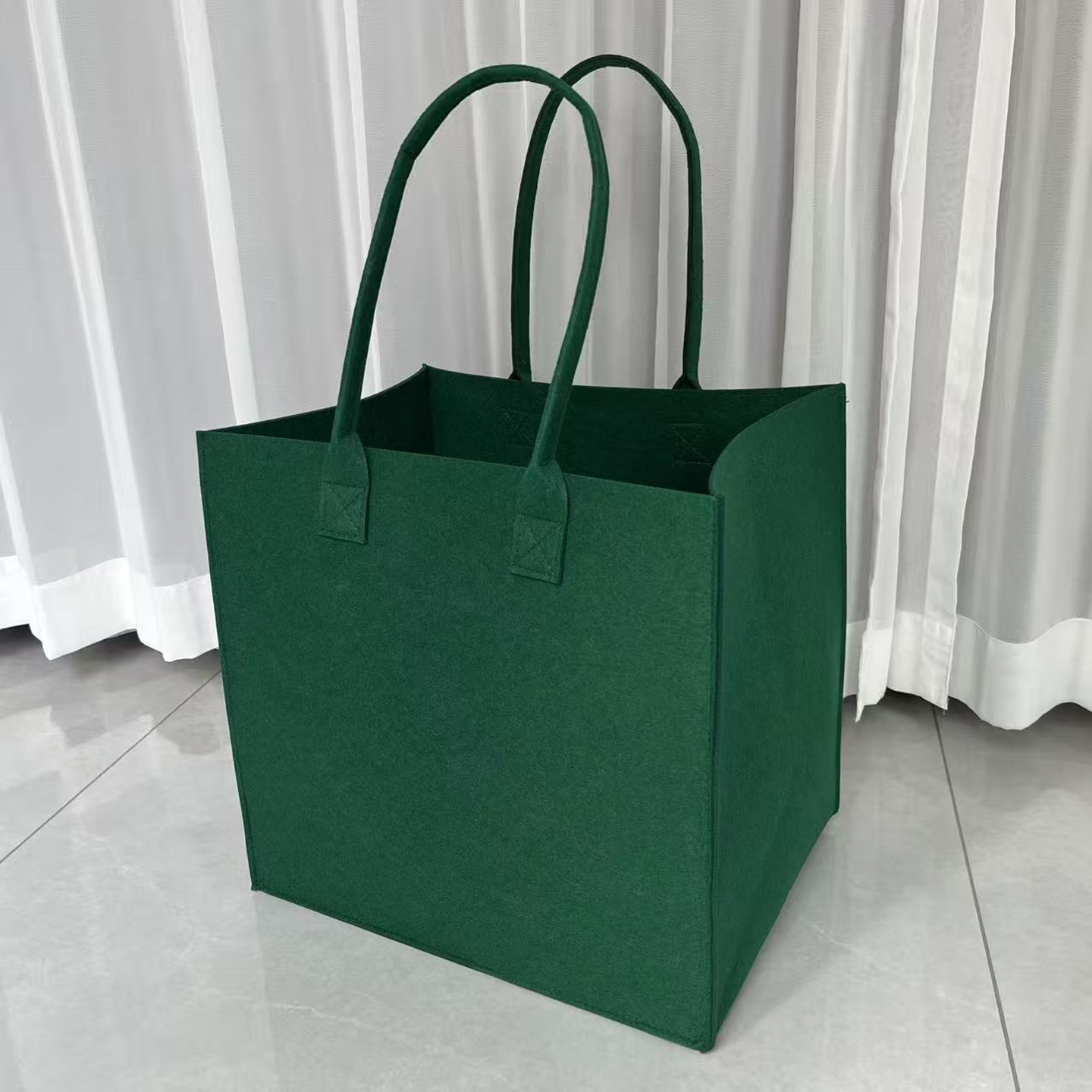 毛毡手提袋定制logo企业宣传礼品