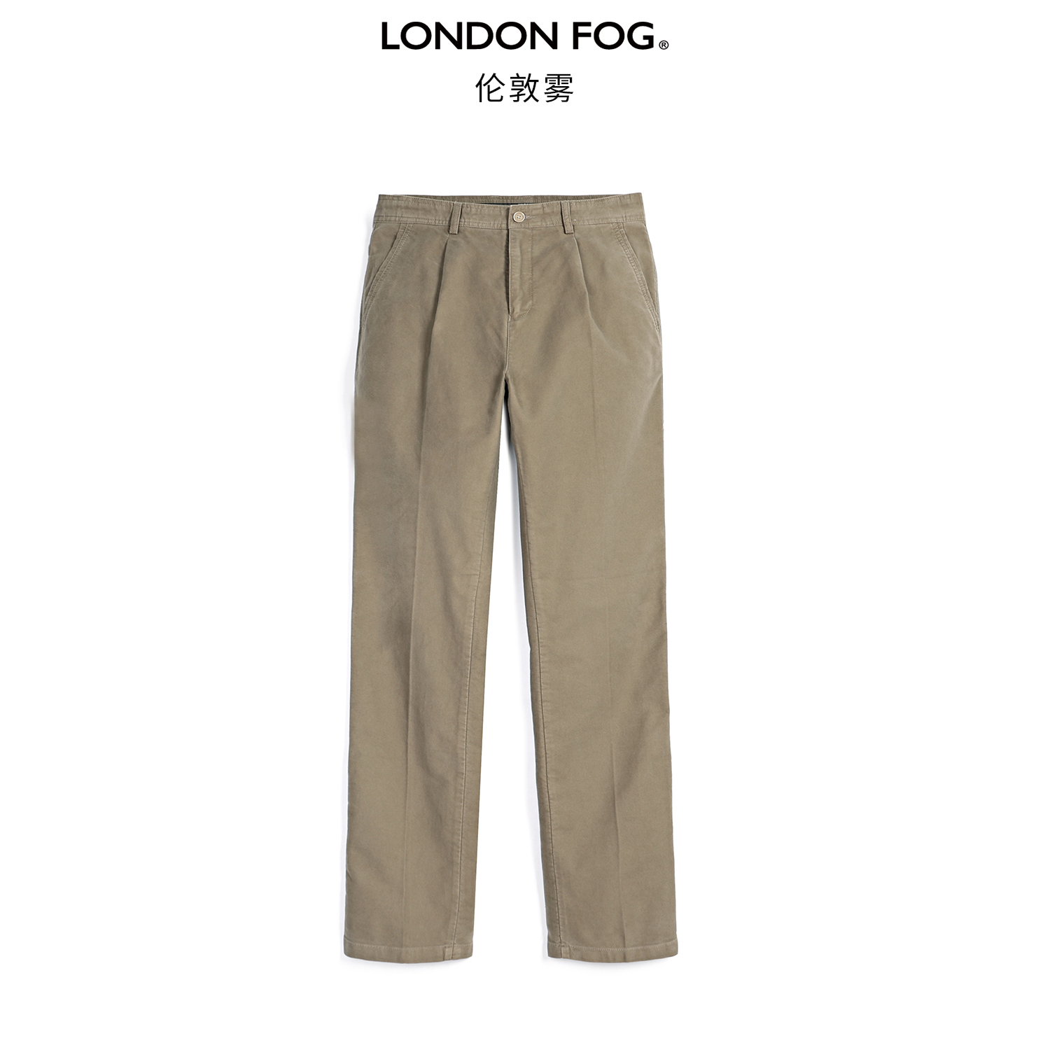 伦敦雾春季宽松版休闲裤简约