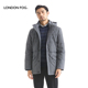 LondonFog伦敦雾连帽白鸭绒羽绒服男冬季 新款 休闲加厚保暖外套男