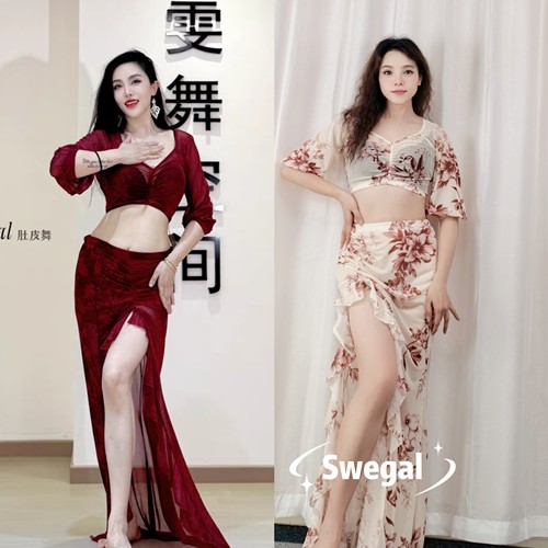 肚皮舞练功服东方舞性感大码