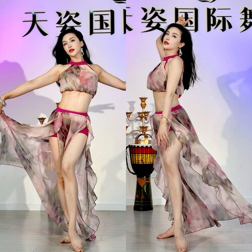 SWEGAL肚皮舞练功服长裙百搭