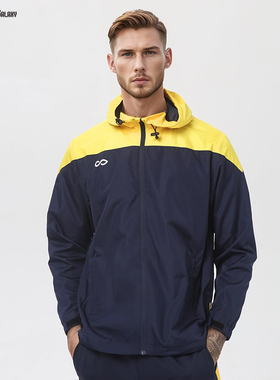 赛客cikers运动风衣男连帽中央海岸水手CCM24/25赛季足球出场外套