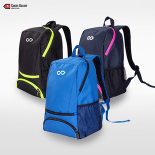 赛客cikers儿童双肩包足球鞋包透气耐磨大容量青少年运动装备包