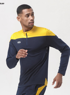 赛客cikers半拉链男立领长袖中央海岸水手CCM24-25赛季足球训练服