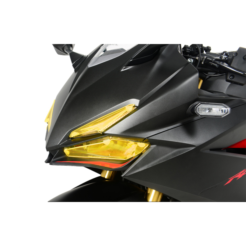 适用于本田 CBR250RR改装大灯护罩车灯贴片保护罩护目片-封面