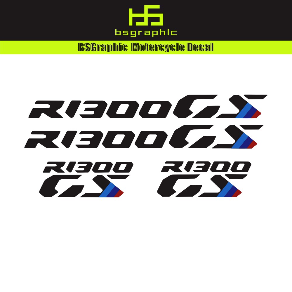 适用于 BMW 宝马 R1300GS 改装摩托车车贴 车身标志贴 油箱车标贴