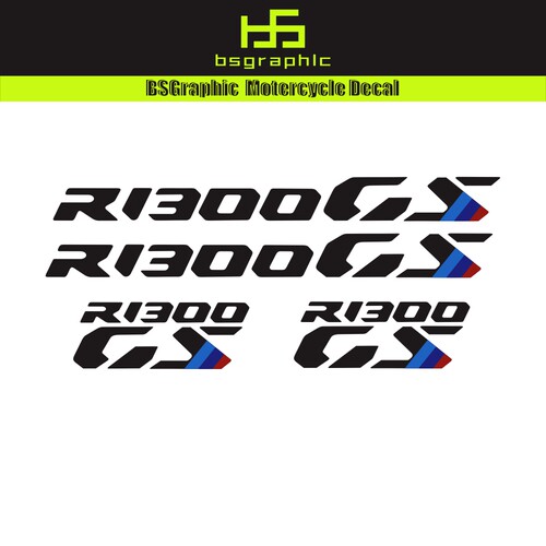 适用于 BMW 宝马 R1300GS 改装摩托车车贴 车身标志贴 油箱车标贴