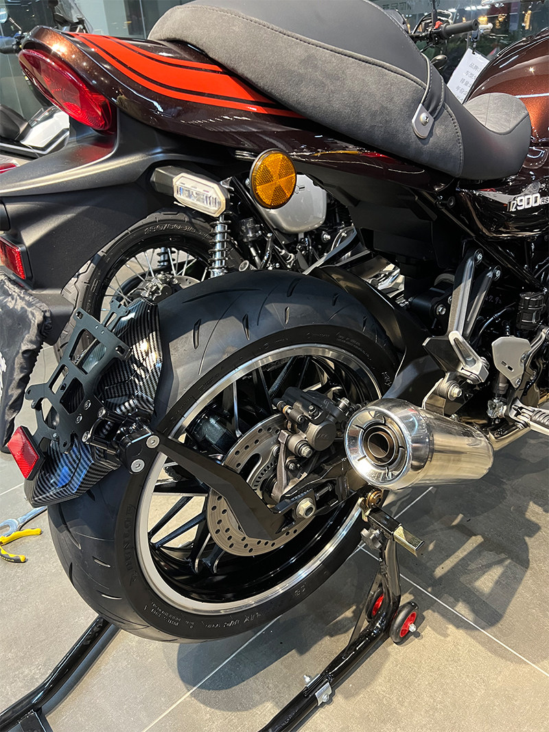 适用于川崎 Z900 Z900RS 17~24年 改装后挡泥板 后沙板后牌照支架
