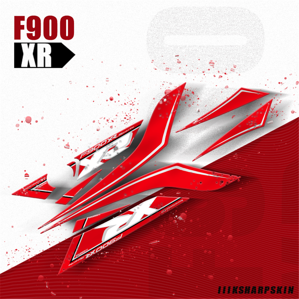 宝马bmwf900xr改装尾翼车板油箱