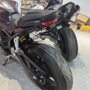 适用 本田 CB650R CBR650R 21-24年 改装车牌架 摩托车短尾后牌照