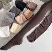 袜高弹加档灰色打底裤 80D咖啡色天鹅绒丝袜女春夏薄款 防勾丝连裤