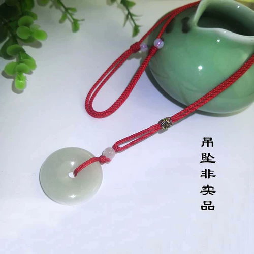 Плетеная подвеска ручной работы, ремешок, изумрудное золотое ожерелье из шнура, простой и элегантный дизайн