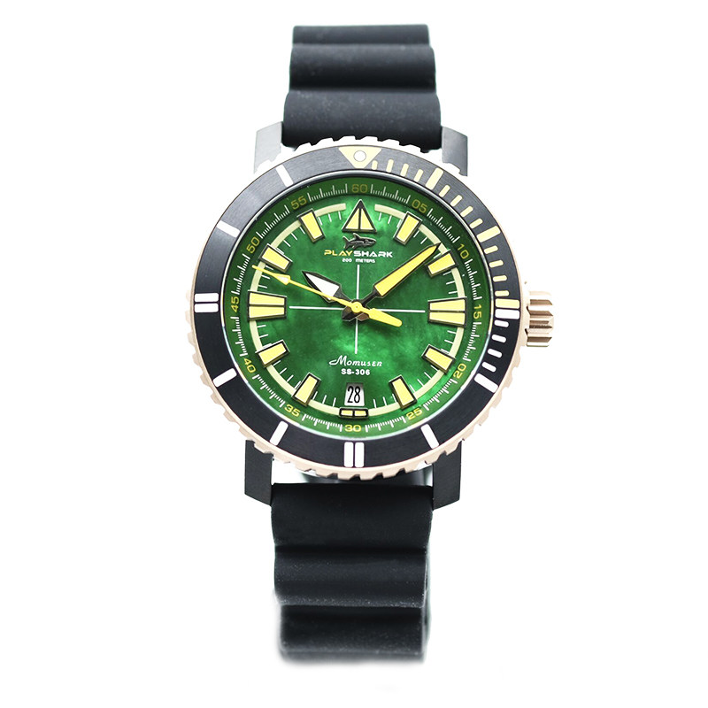 普利鲨playshark雷霆风暴超级夜光潜水表自动机械2020爆款热销