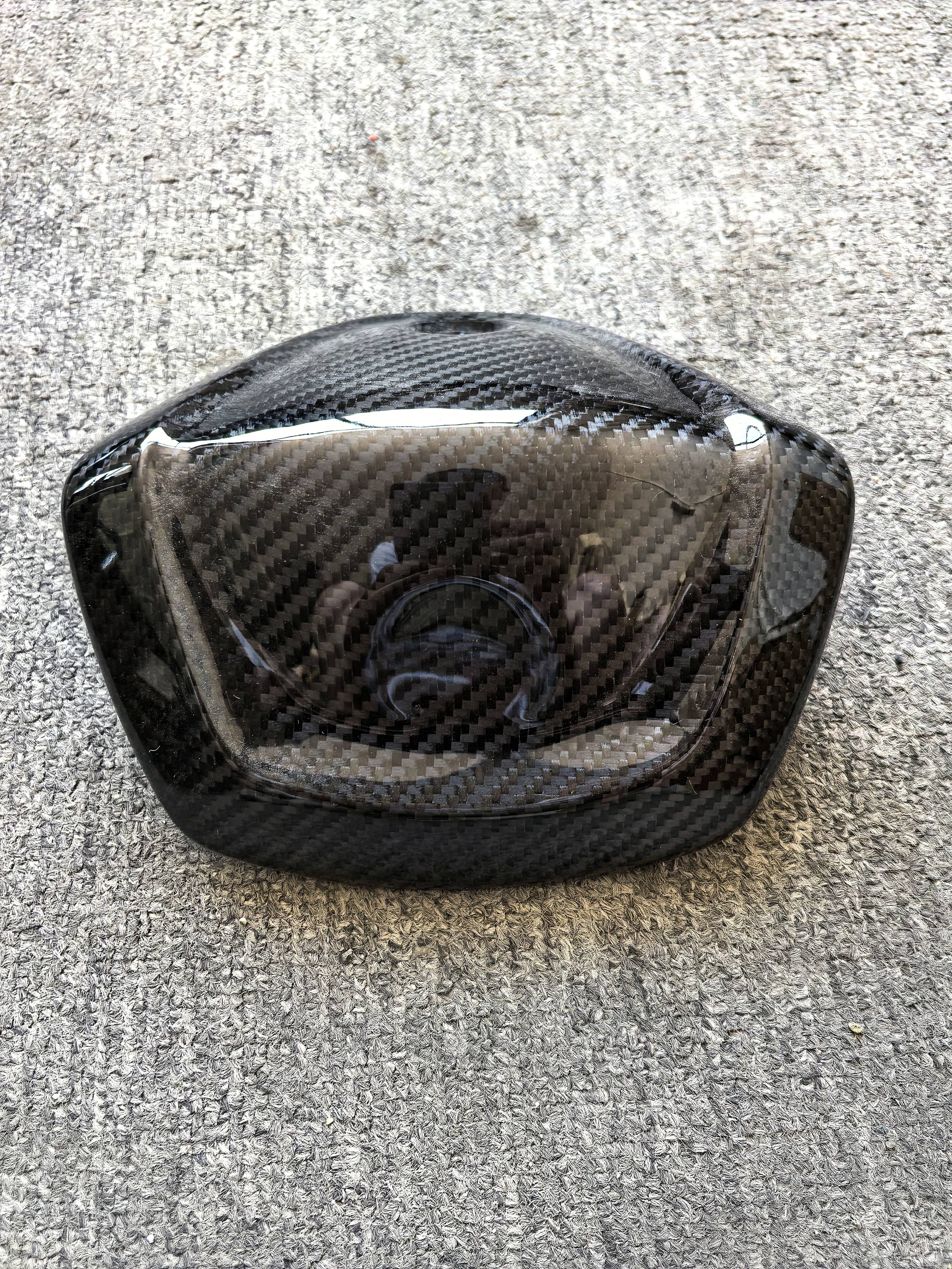 雅马哈n max155全车外壳改装升级碳纤维配件 车头车标改装碳纤维