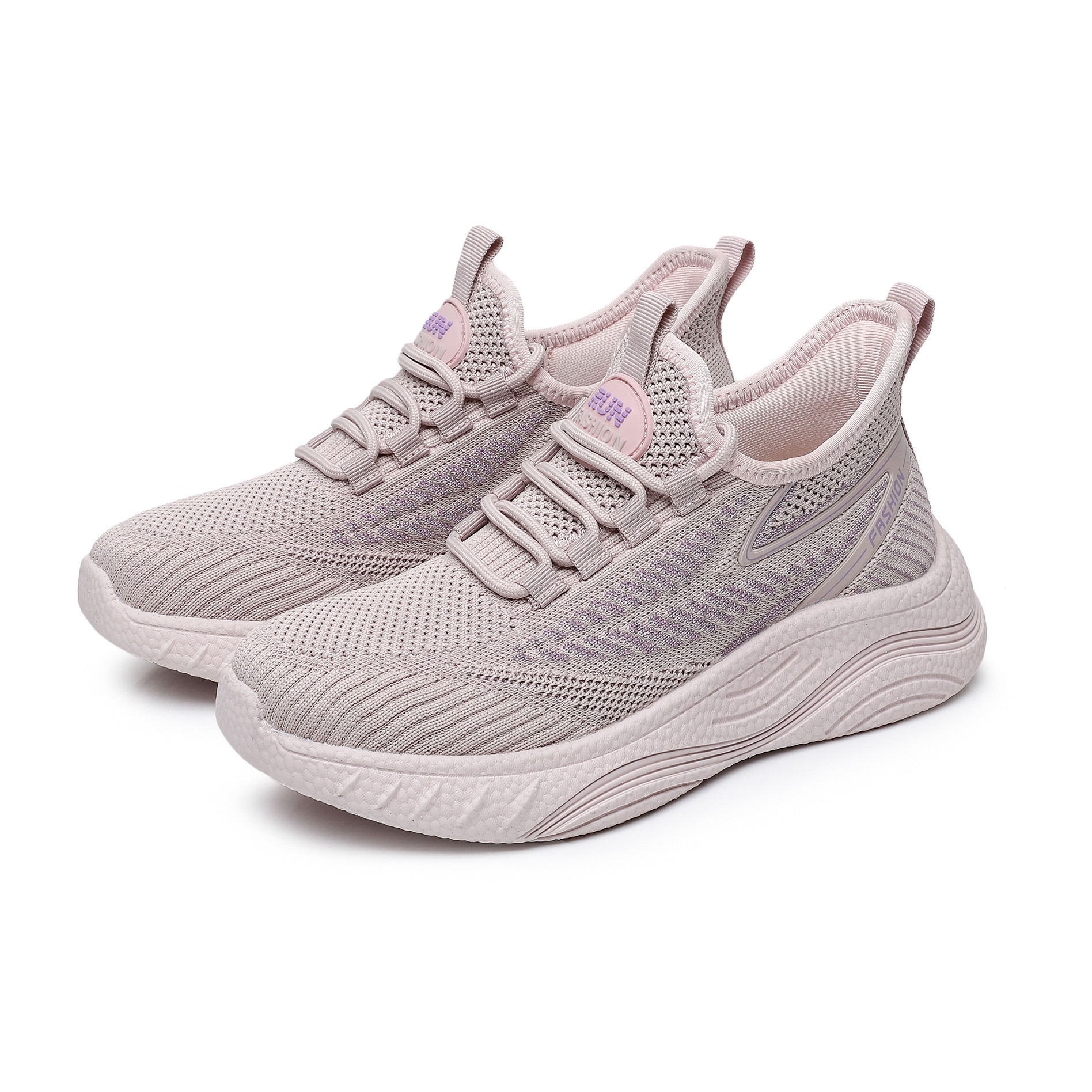 夏季老北京布鞋女鞋网面透气圆头女运动鞋轻便防滑爆米花底女休闲