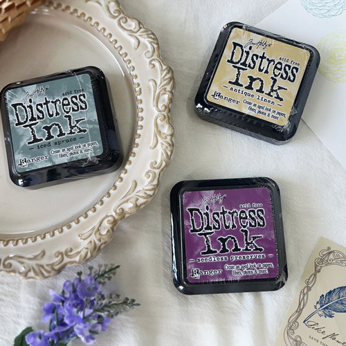 美国Ranger复古印台手账专用