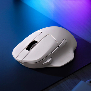 Keychron M7双8K三模蓝牙无线鼠标2.4G三模PAW3395传感器26000dpi