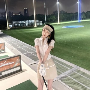 短袖POLO衫高尔夫球服时尚韩国
