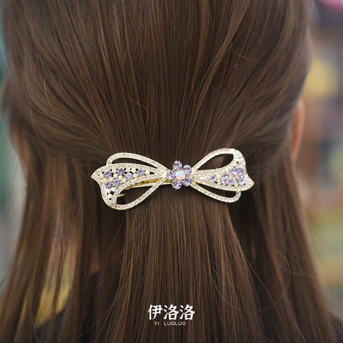 水钻大发夹妈妈头饰优雅气质