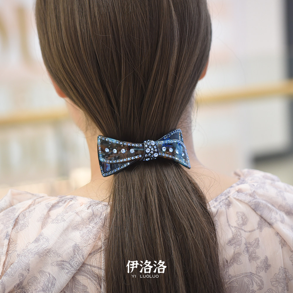 伊洛发夹环保醋酸日韩弹簧夹轻奢
