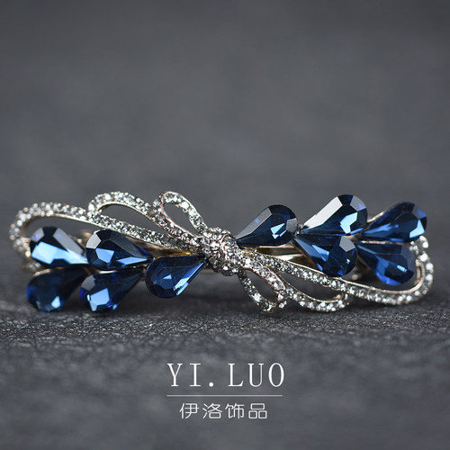 中号妈妈水钻弹簧夹发夹