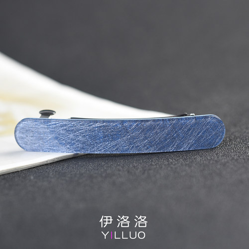 发饰韩版马尾夹半扎一字弹簧