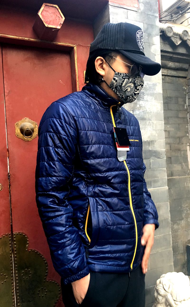 时尚款加肥加大码科技轻便夹克