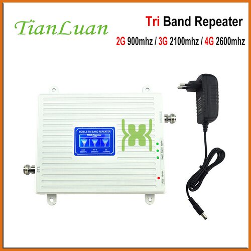 新品特价 23dBm 900MHz 2100MHz 2600MHz signal repeate信号器