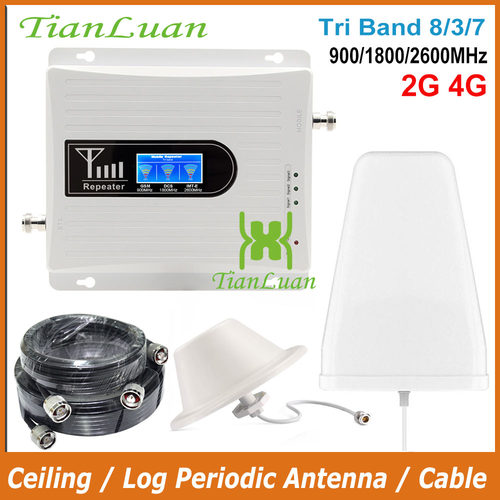 2021 New 900mhz 1800mhz  2600mhz network signal booster