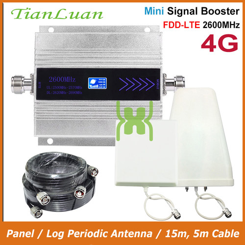 Band FDD  4G mobile network booster 2600mhz signal  booster