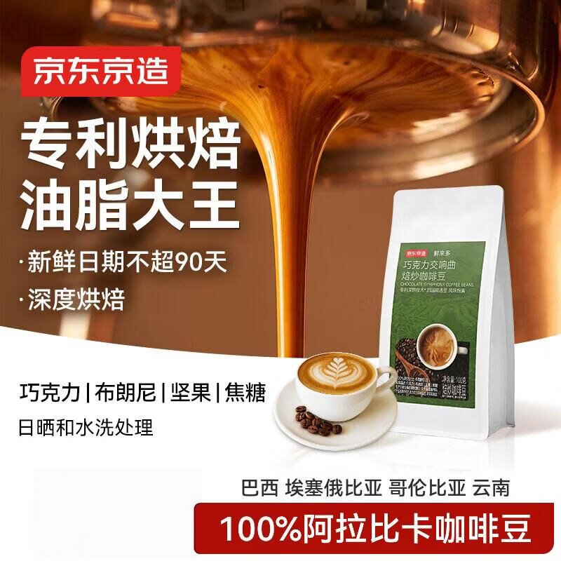 京东京造意式咖啡豆试饮装图片