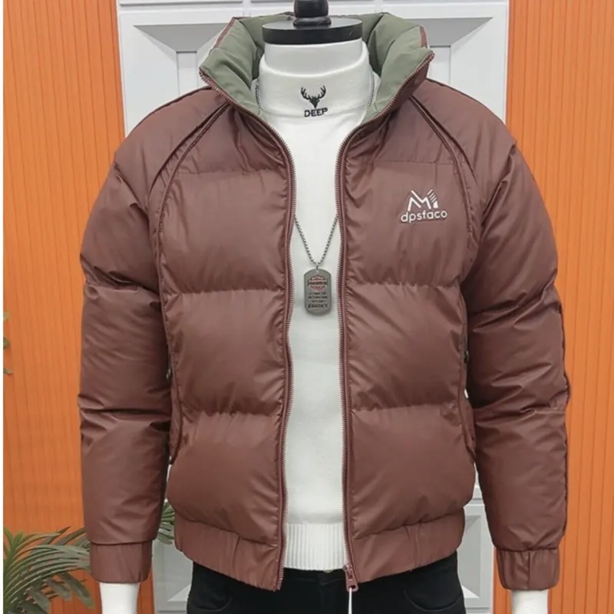 韩版立领棉衣男冬季加厚保暖棉服外套青年简约潮牌棉袄时尚男装潮