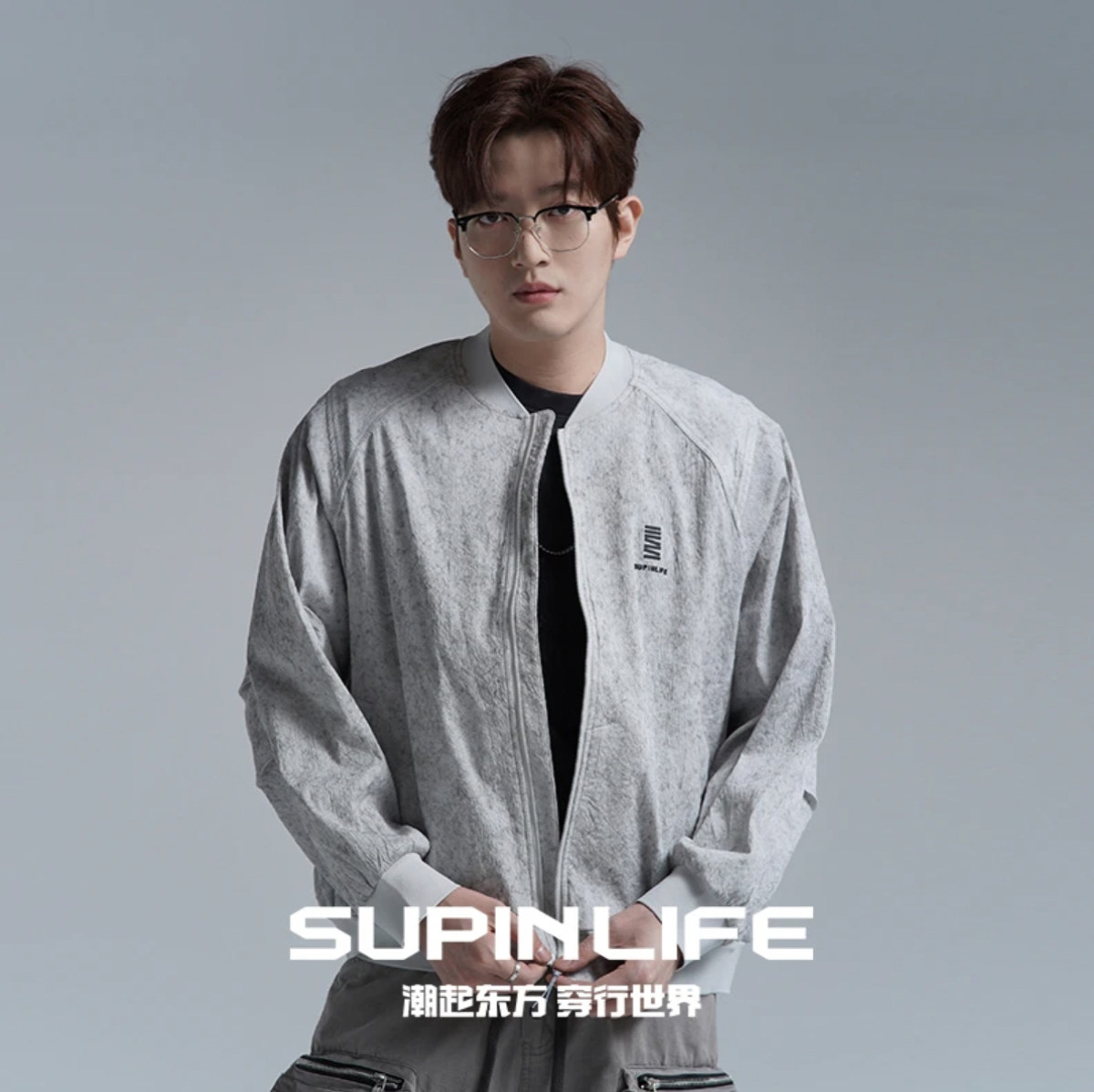 素拼男装D春夏季新款短款外套潮牌宽松ins时尚百搭薄款外衣