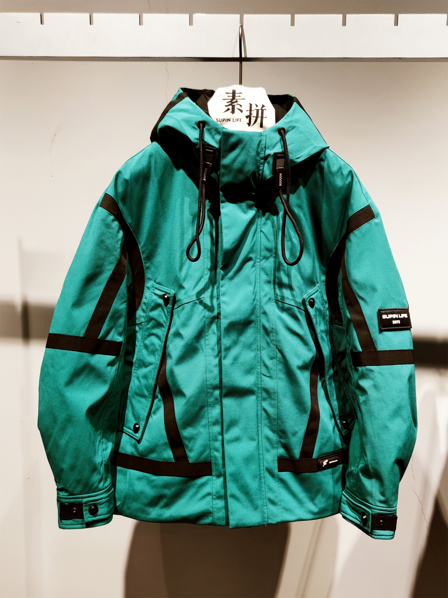 素拼青春流行连帽日常颜色