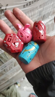爆丸小子bakugan 烈火独角龙兽蜘蛛球弹射对战变形恐龙蛋男孩玩具