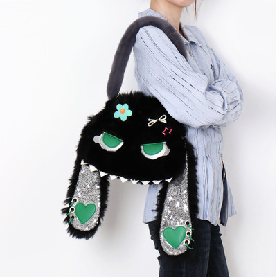 苏小塔甜酷可爱小兔包包