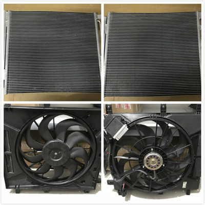 荣威电子扇水箱冷凝器中冷器总成