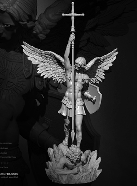 1/24 ZBBOY监制 圣徒的惩罚  玩具树脂手办 兵人 白模 TD-3303