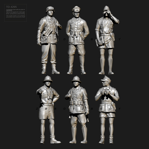 模型经典手办1/35树脂兵人