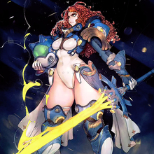 75mm Beauty Soldier 女神系列 树脂兵人 白模  A-2194