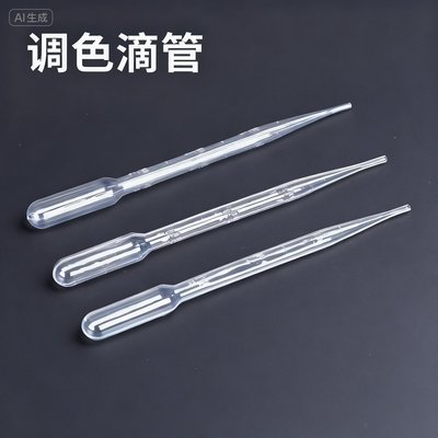 模型调色滴管 上色辅助工具3ML 5ML(5支)TOO-124
