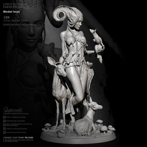 与帆玩物神话手办75mm