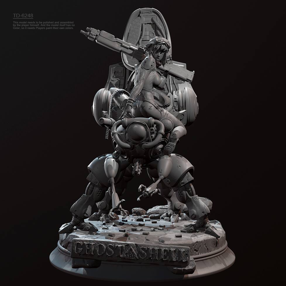 模型经典手办110mm树脂兵人